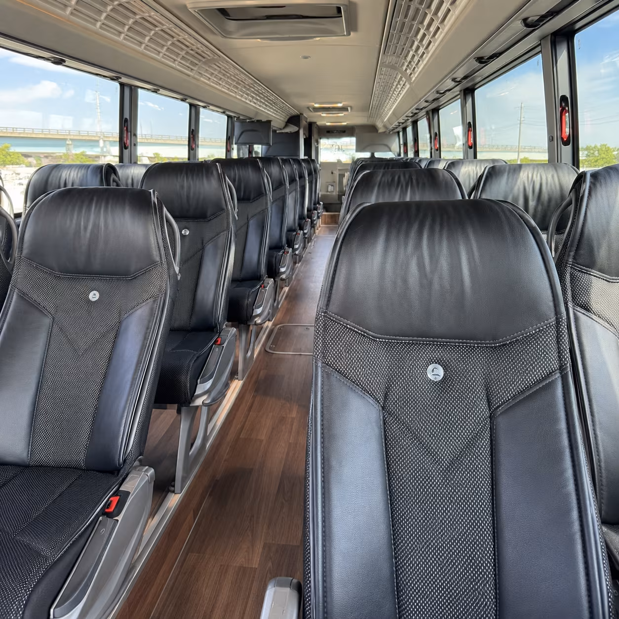 loveland charter bus services inside
